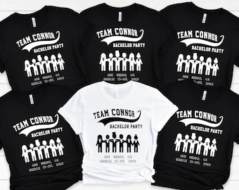 Bachelor Groomsmen Group Shirt, Stag Party Bach Party Favor, Wingman Groomsmen Bestman Gifts Bachelor Tees Wedding Party Shirt, Groom Team