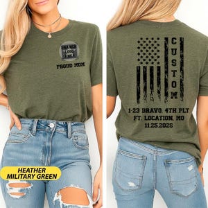 Basic Training Graduation Shirt Custom Boot Camp Graduation Shirt Custom Shirts for Army Family Day personalized company and platoon