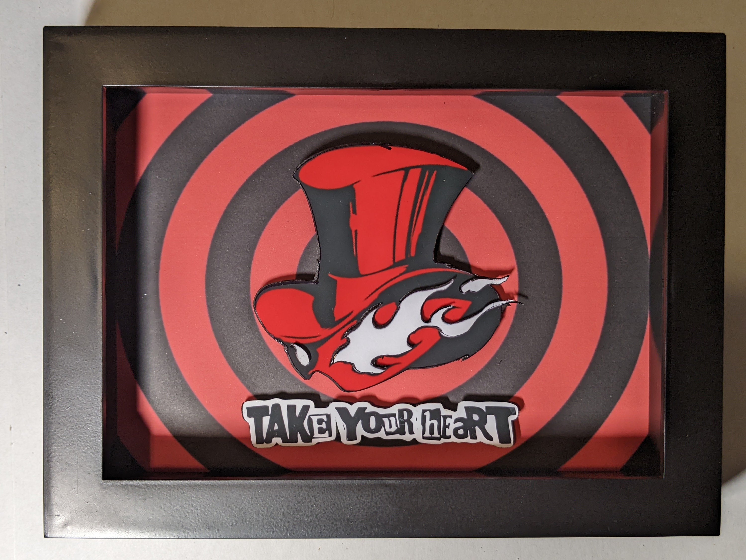 Persona 5 Calling Card Persona 5 Shadow Box Etsy