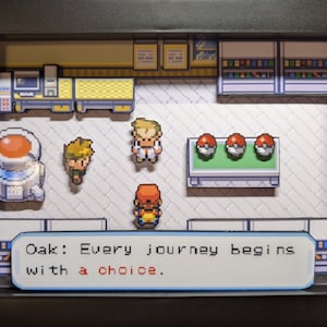 Professor Oak&#39;s Lab | &quot;Every Journey Begins with a Choice&quot;| LG/FR | Shadow Box