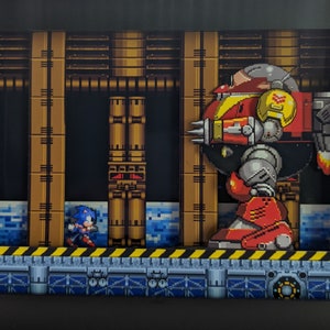 Sonic vs Dr. Robotnik Shadow Box