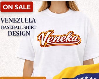 Veneka SVG PNG PDF | Venezuela Baseball Shirt | World Baseball Classic | Venezuelan Baseball Tee Icon | Cricut Download | wbc | Champion
