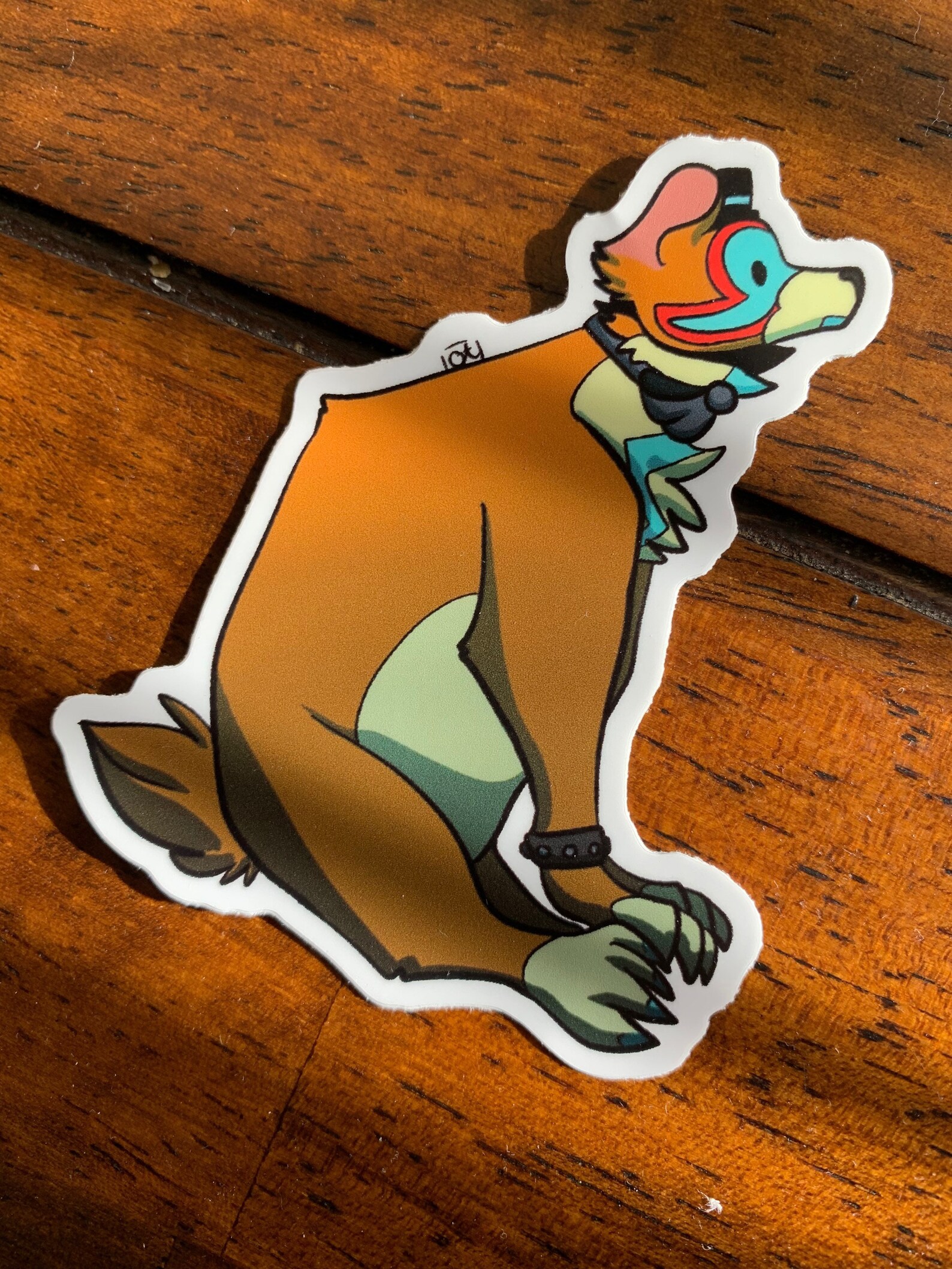 Animaltronics Fnaf Security Breach Vinyl Stickers Etsy