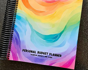 The Rainbow Personal Budget Planner | Budget Planner | 12 Month Undated Planner | Zero Based Budget