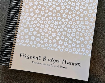 PRE-ORDERS | The Neutral Personal Budget Planner | Budget Planner | 12 Month Undated Planner | Zero Based Budget