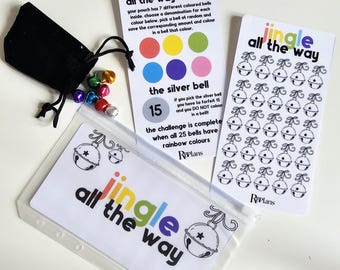 Jingle All The Way | Savings Challenge | Cash Envelope | Rainbow Budgets & Plans