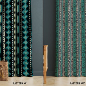 Boho Fenster Vorhänge, Teppich Stil dekorative drapieren, orientalische Design Vorhänge für Wohnzimmer, schicke Schlafzimmer Vorhänge in benutzerdefinierter Größe, Wohnkultur