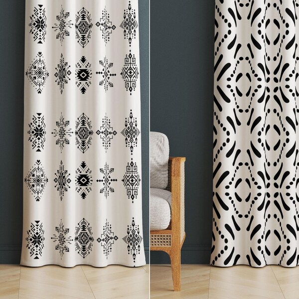 Bohemian Curtains Etsy Australia