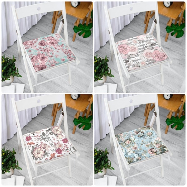 Floral Chair Cushion Etsy