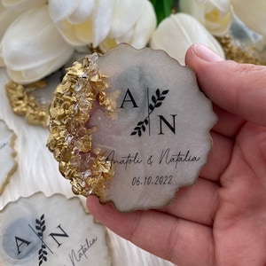 Hochzeitsmagnet, Gastgeschenke Hochzeit, Epoxy Magnet, Verlobung Gefälligkeiten, Epoxy Magnet, Jubiläum Gastgeschenke, islamische Gefälligkeiten Magnet