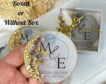 Personalized Luxury Wedding Favor, Fridge Epoxy Magnet, Custom Wedding Gift, Gift For Guests, My Wedding, Save The Date, Unique Wedding Gift