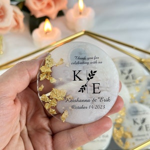 Wedding Luxury Magnet, Wedding Favors,Personalized Gift Epoxy Magnet,Engagement Favors,Epoxy Magnet,Anniversary Favors,Islamic Favors Magnet