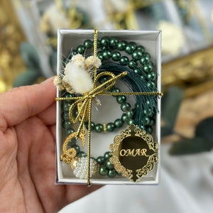 Muslim Wedding Favors, Tasbih Favors, Nikkah Gifts, Guest Gifts, Islamic Wedding Favours, Party Favors, Bridal Shower Favor, Engagement Gift