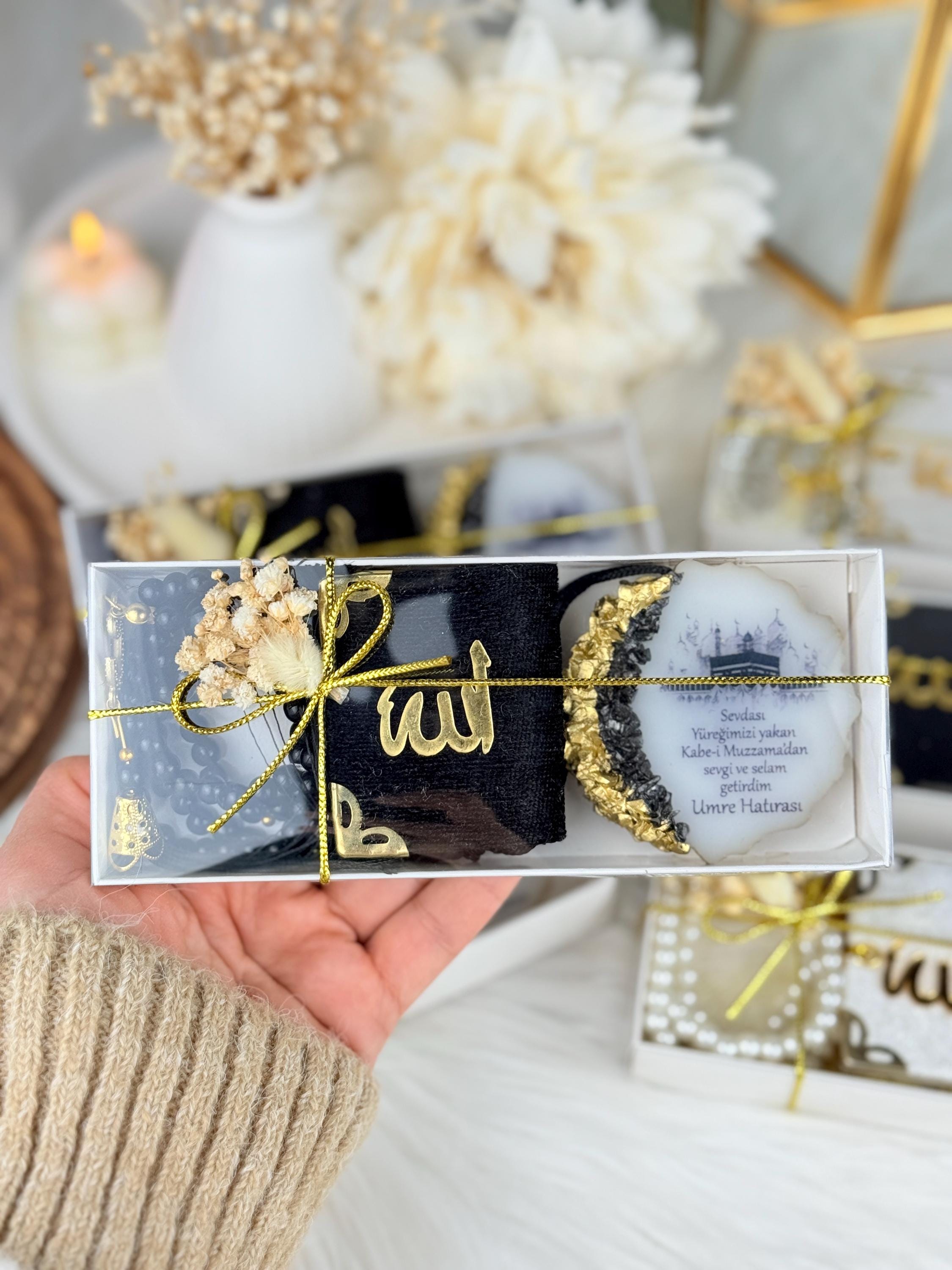 Luxury Islamic Gift Set, Personalized Ramadan Favors, Custom