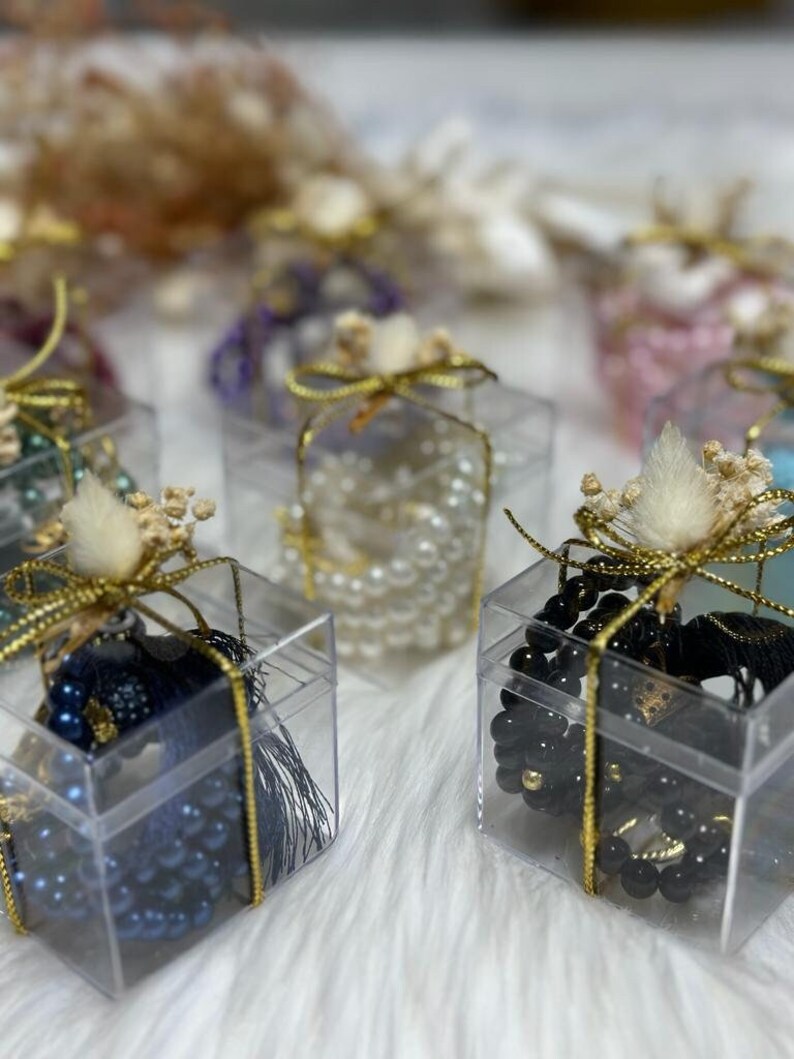 Muslim Wedding Favors Tasbih Favors Nikkah Gifts Guest Etsy