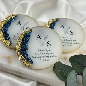 Wedding Party Favors for Guests, Resin Magnet, Epoxy Magnet Favors, Rustic Bridal Shower Favors, Baby Shower Favors, Birthday Magnet Gift