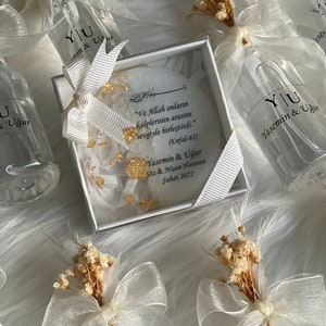 Wedding Favor, Epoxy Magnet, Boxed Epoxy Magnet, Wedding Gift, Wedding decorations,Engagement party,Henna Party Gift,Magnet favor,Babyshower