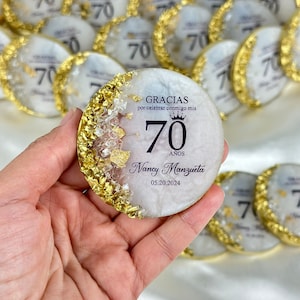 Personalized 70th Birthday Adult Party Magnet, 40th,50th,60th,80th,90th,100th Birthday Party Favors, Adult Birthday Party Decorations