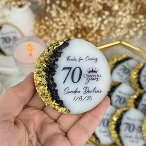 Personalized 70th Birthday Adult Party Magnet, 40th,50th,60th,80th,90th,100th Birthday Party Favors, Adult Birthday Party Decorations
