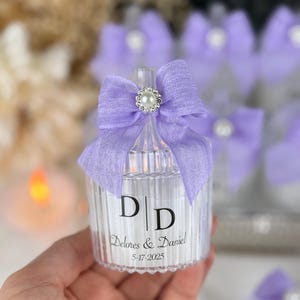 Personalisierte Hochzeitskerzenbevorzugungen, Kerzenbevorzugungen, Hochzeitsandenken für Gäste, Dankeschön, Massenhochzeitsbevorzugung, Brautpartybevorzugung