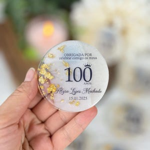 Personalized 100th Birthday Adult Party Magnet, 40th,50th,60th,70th,80th,90th Birthday Party Favors, Adult Birthday Party Decorations