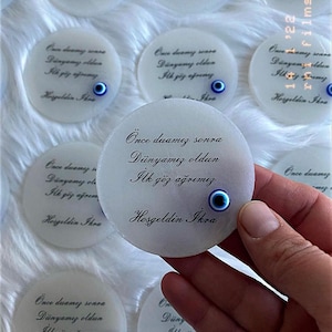 Hochzeitsmagnet, Hochzeitsbevorzugungen, Epoxid-Magnet, Verlobungs-Bevorzugungen, Epoxid-Magnet, Jahrestags-Bevorzugungen, islamischer Gastgeschenke-Magnet