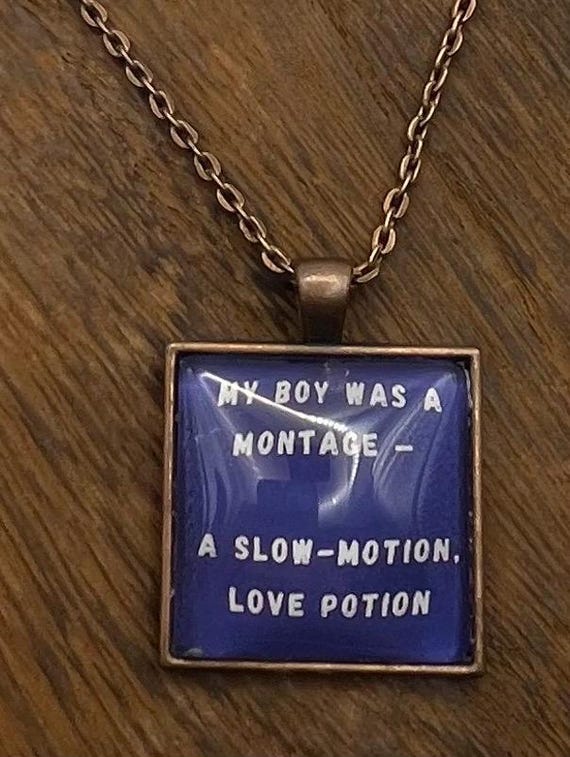 Love in motion necklace hot sale