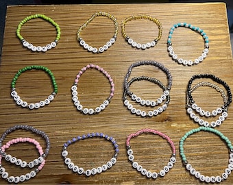Matchbox Twenty Beaded Bracelet: Song Title Bracelet, Rob Thomas Fan