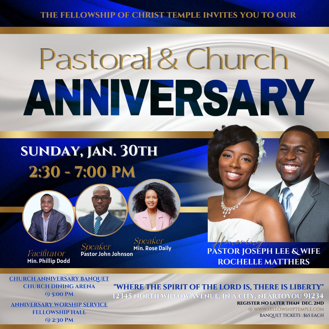 Sample revival flyers