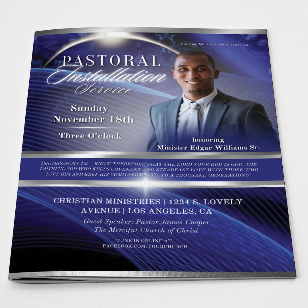 Pastoral Installation Service Program Pastoral Installation Service ...