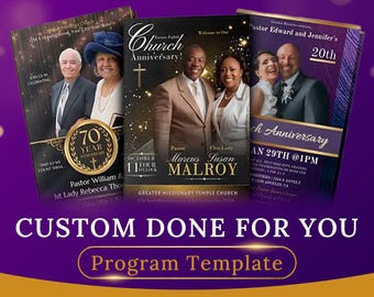 Custom Program Template Design