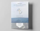 Editable Church Bulletin Template | Canva Program (11x8.5)