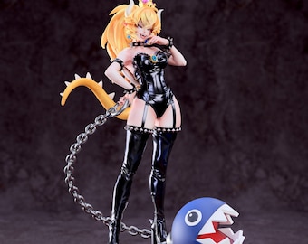 Bowsette Princess STL File 3D Printing Digital STL File Game Figure 0113