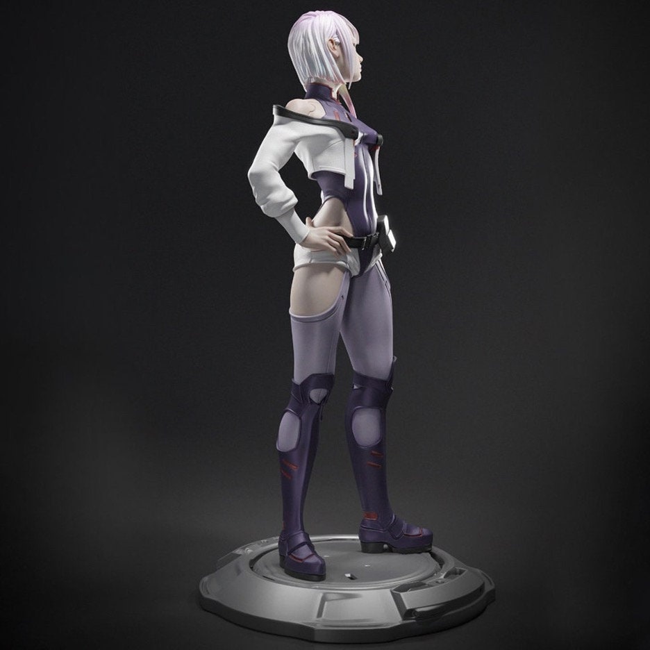 3D file LUCY CYBERPUNK EDGERUNNERS 2077 ANIME GIRL CHARACTER 3D PRINT 👧・3D  printable design to download・Cults