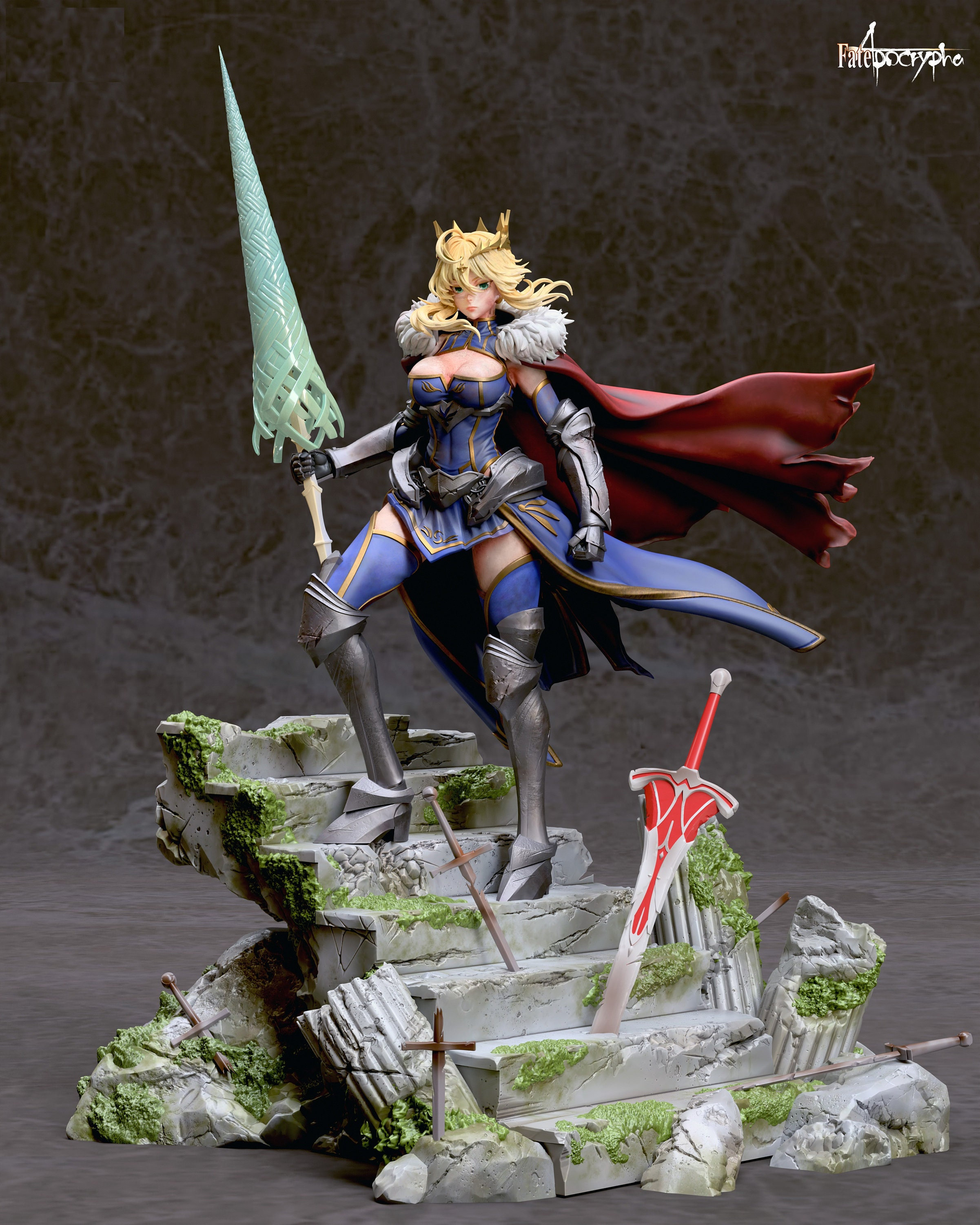 Fate Stay Night Fate Zero Saber Rin Archer Rider Playmat 