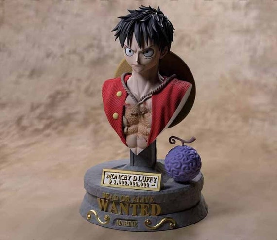 Anime Character STL File 3D Printing Digital STL File Anime One Piece  Character 0040 