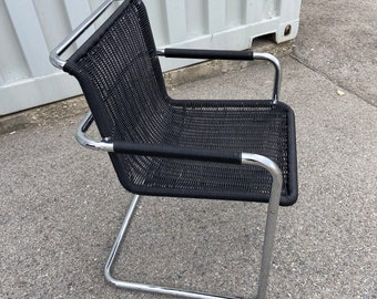 Jean Prouvé Tecta  black chair D41 cantilever