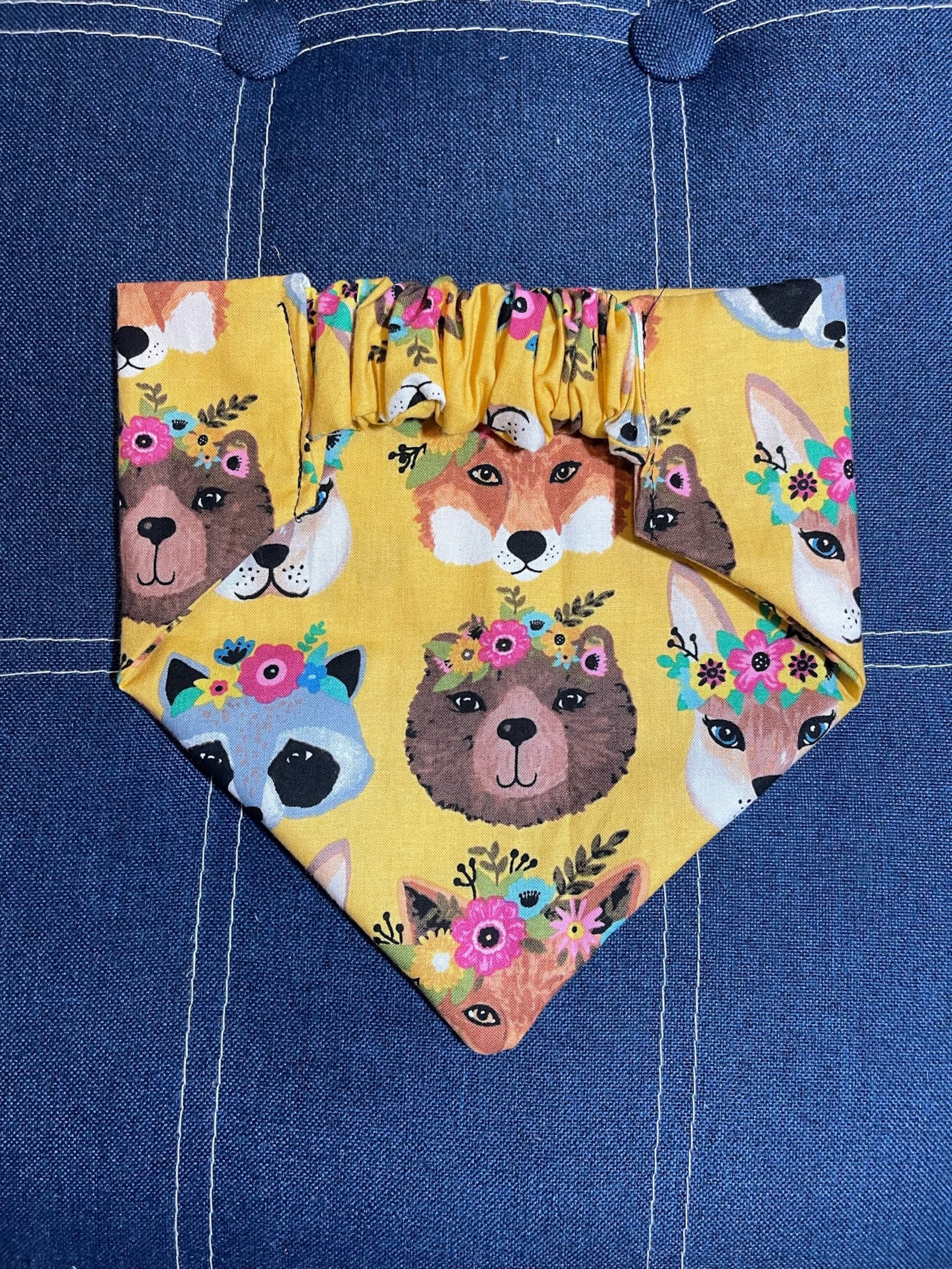 Scrunchie Dog Bandana Pattern Dog Bandana Pattern With Etsy