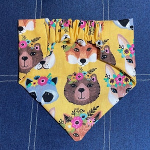 Scrunchie Dog Bandana Pattern Dog Bandana Pattern with elastic Scrunchie Style Bandana Pattern Elastic Dog Bandana Pattern PDF Pattern image 4