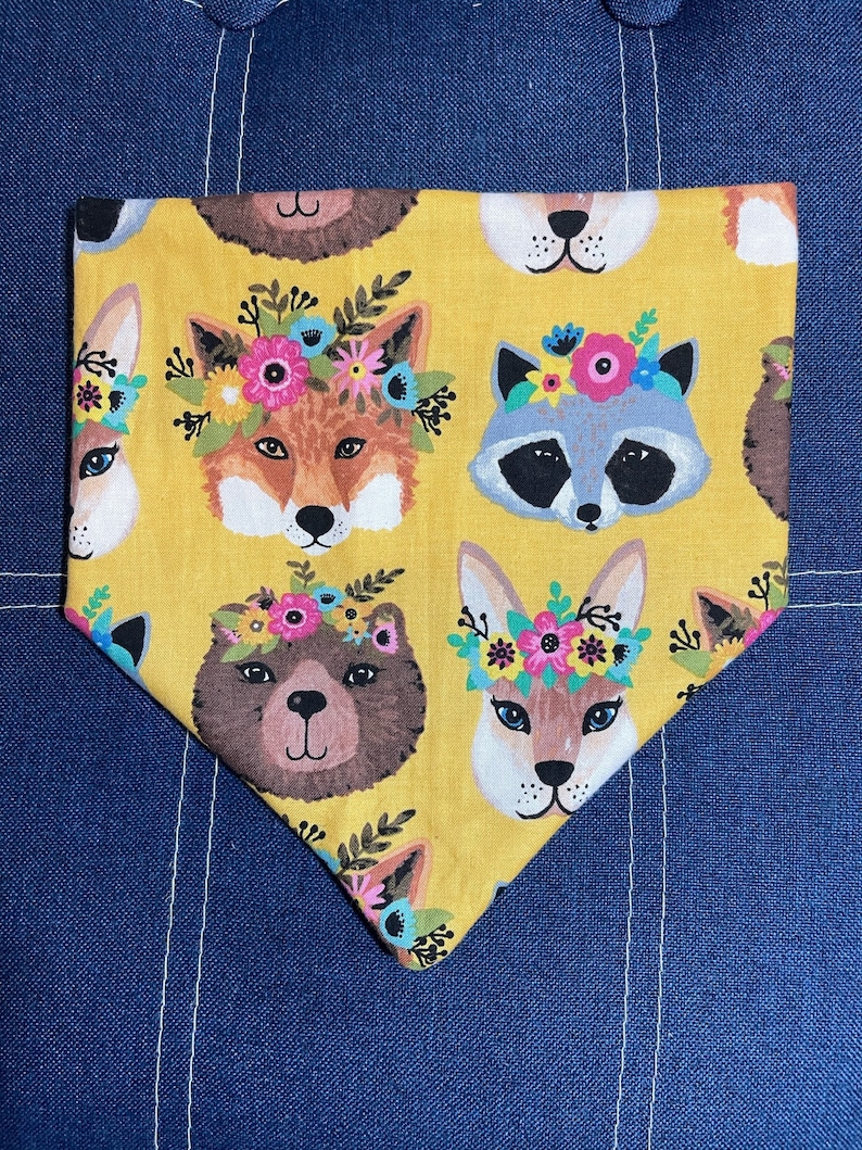 Scrunchie Dog Bandana Pattern Dog Bandana Pattern with elastic Scrunchie Style Bandana Pattern Elastic Dog Bandana Pattern PDF Pattern image 6