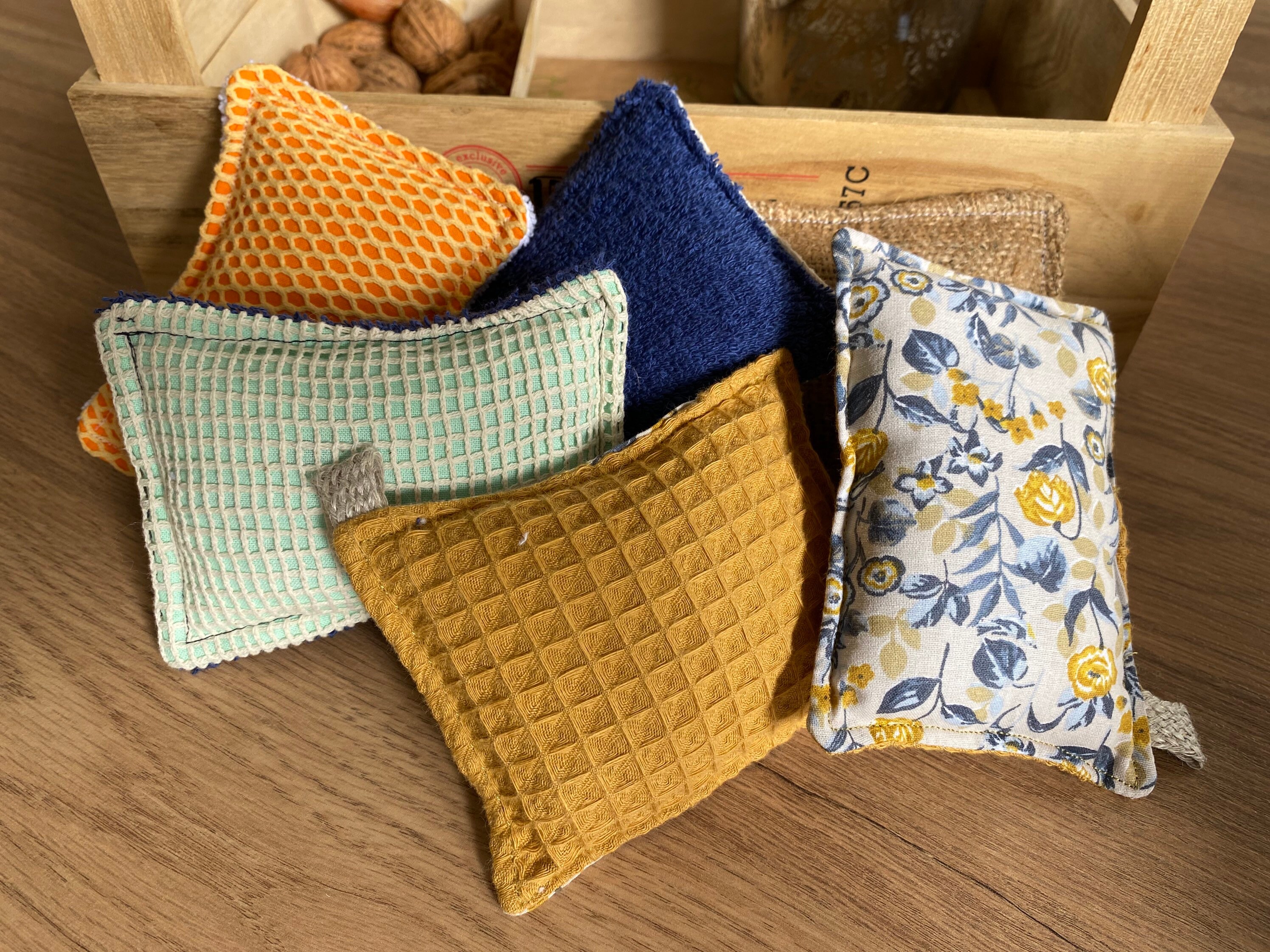 Éponge Lavable et Réutilisable