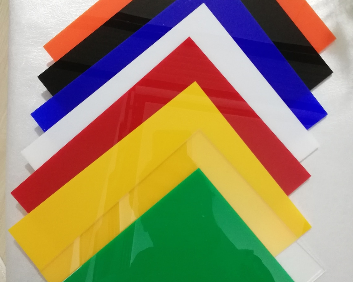 1/8'' Acrylic Sheets All Colour, Plexiglass Sheet, Custom Dimesion