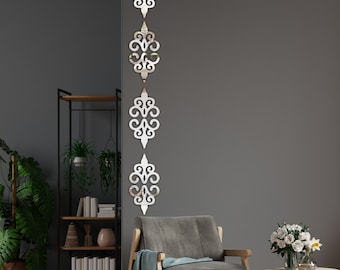 Enchanting Collection of 20 Exquisite 3D Mirror Decor Pieces for Grand Wall Transformation