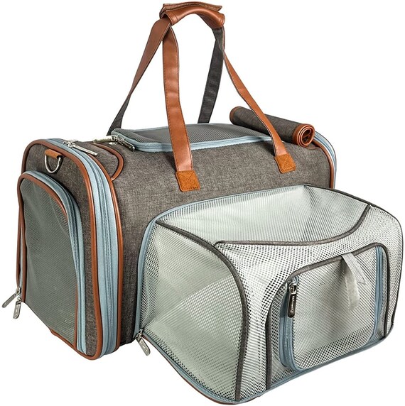 Expandable Airline Approved Soft Sided Pet Carrier Low 