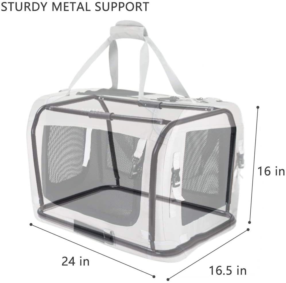 SECLATO Extra Large Pet Carrier 20 lbs+, Soft Sided Cat Carriers