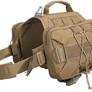 Dog Pack Hound Dog Saddle Bag Backpack for Travel Camping - Etsy