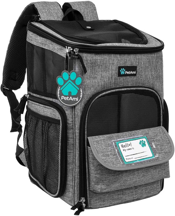 Pet Carrier Backpack For Cats, Dogs And Small Animals, Portable Pet Travel  Carrier, Super Ventilated Design, Airline Approved, Ideal For