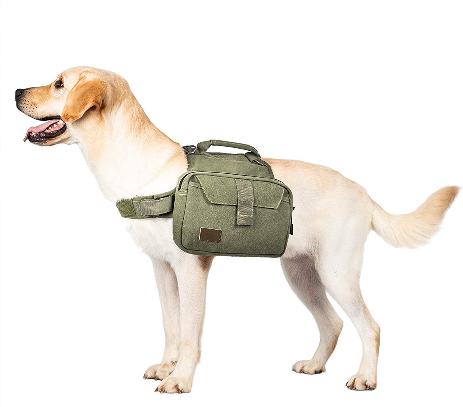 Outward Hound Quick-Release Dog Backpack Saddlebags Hiking Red LARGE 50-79  lbs.