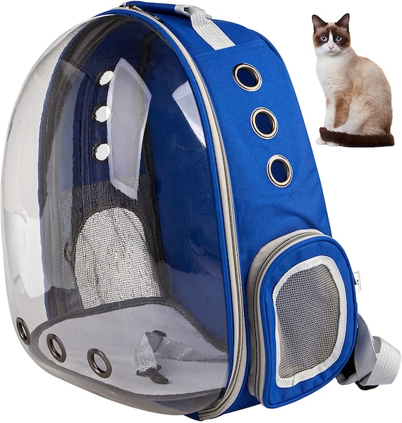 Cat Backpack Carrier, Breathable Cat Carrier Foldable Bubble