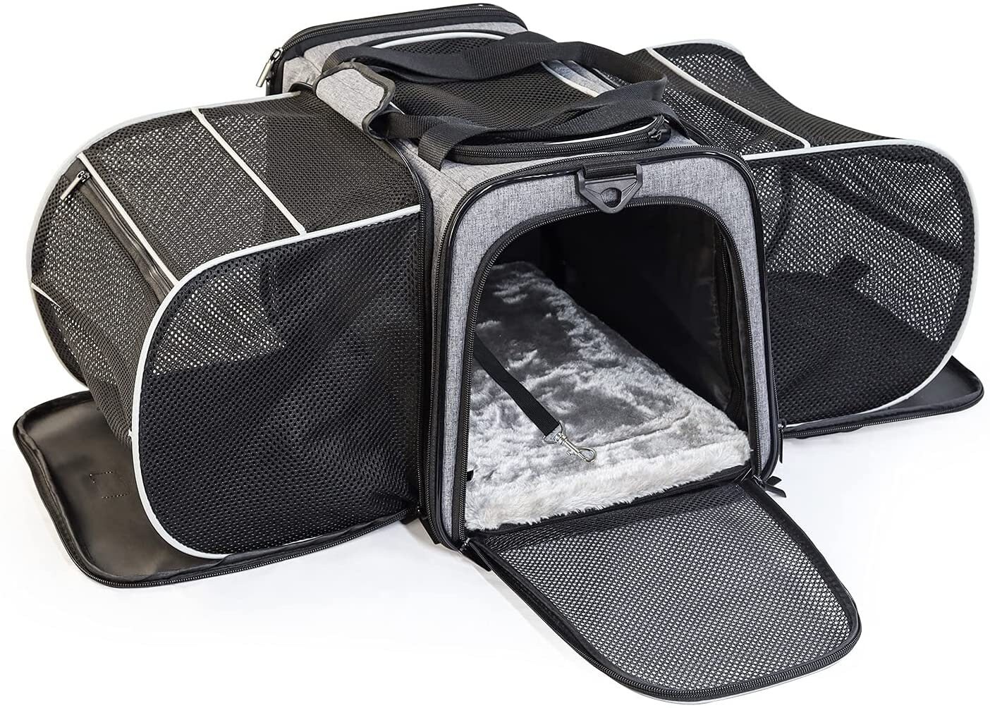  BELLAMORE GIFT Pet Carrier Airline Approved Travel